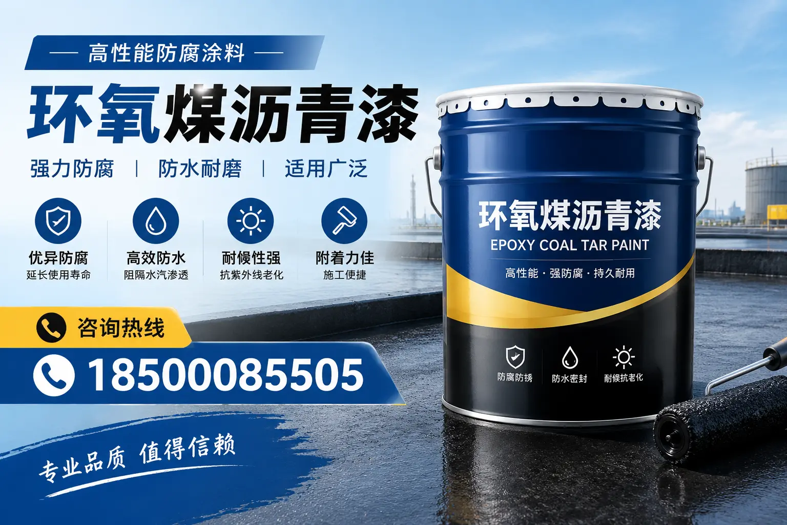环氧煤沥青漆的主要成分与功能，运城用户深度了解